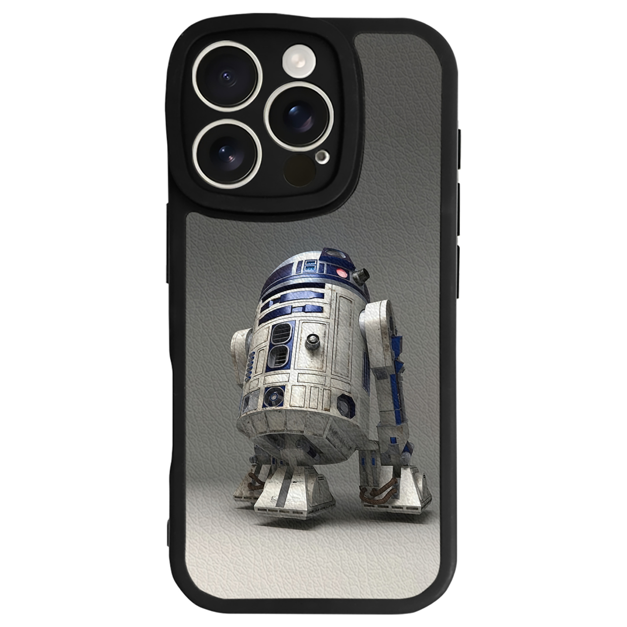 （画像用） スター・ウォーズ Star Wars 【iPhone 16シリーズ対応】シリコンスマホケース（レザー調） 材質：シリコン